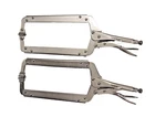 2-Pack 18" Locking C Clamp Pliers Swivel Jaw Pad Vice Grip Welding Tool 110718