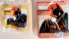 1993 McDonalds Happy Meal Batman The Animated Series Robin Catwoman Leopard