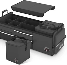 Oversize 4 in 1 Car Trunk Storage Organizer, Multi Collapsible Trunk Storage Box