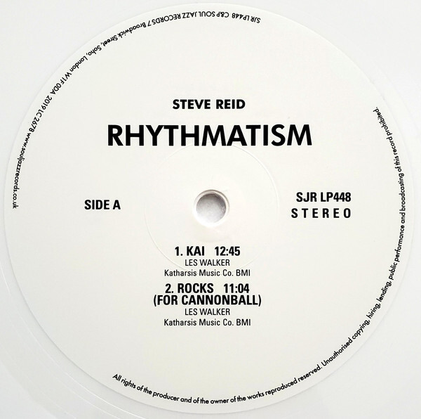 Steve Reid / Rhythmatism（LP） Steve Reid - Rhythmatism (LP, Album, Ltd, RE, Whi) (Mint (M