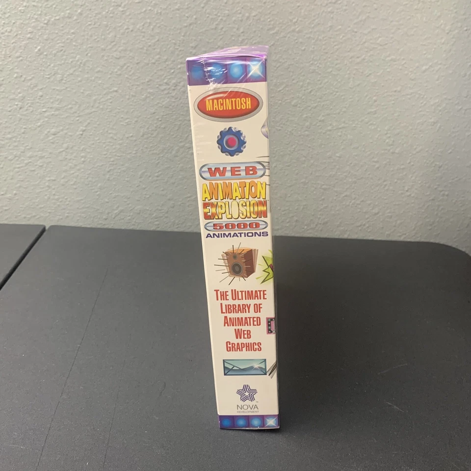 Nova Development - NOS 1997 Macintosh Web Animation Explosion 5000 Animations - Image 4 of 4