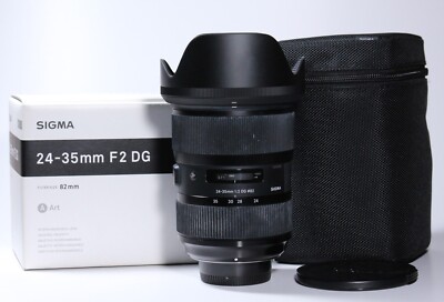 Sigma Art 24-35mm / 1:2 DG für Nikon F, FX, mit 1 Jahr Gewährleistung