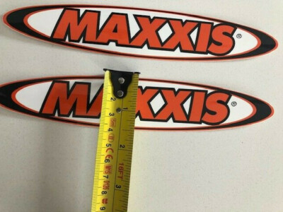 2 MAXXIS Autocollant Véritable Decal Autocollant STICKERS IMPERMÉABLE - Foto 9