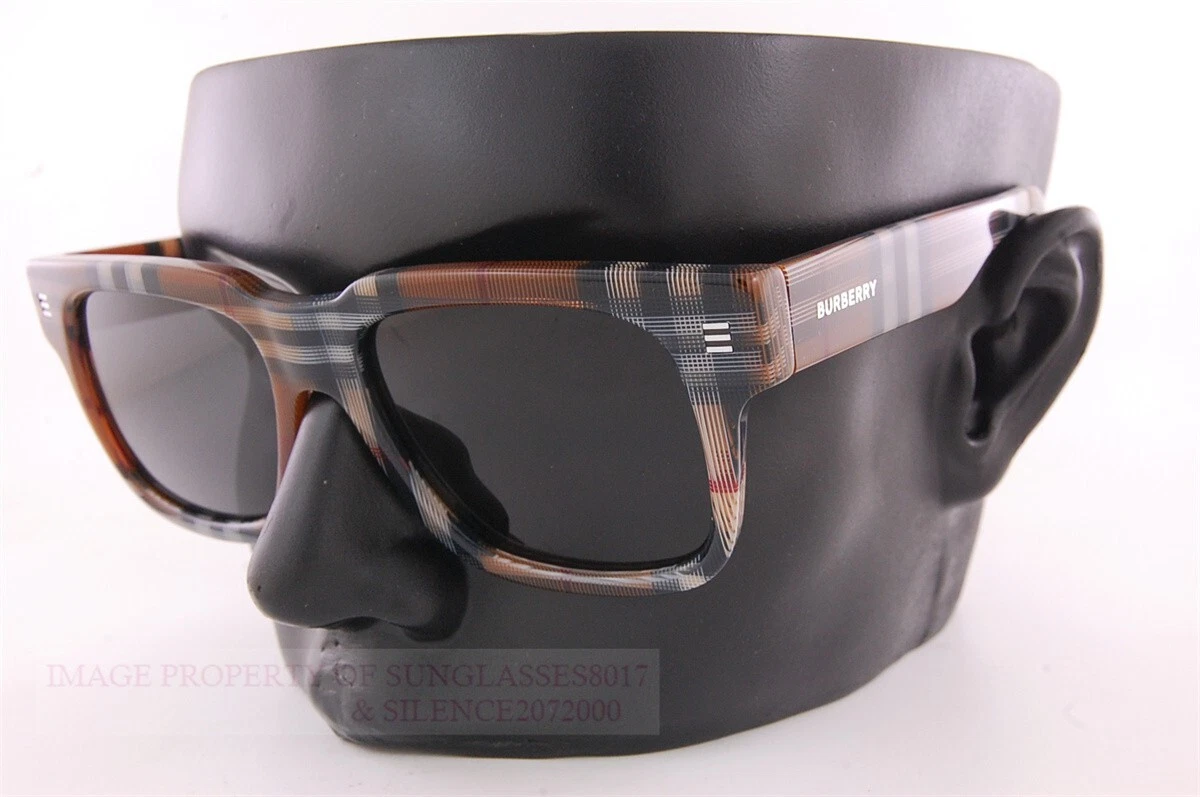 Burberry glasses mens best sale brown
