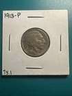 1913 Type I Philadelphia Mint Buffalo Nickel (B172)
