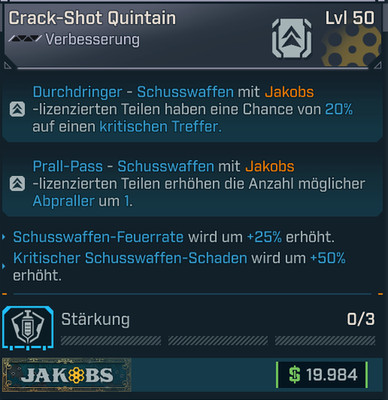 (PC,Xbox,PS) Borderlands 4 - Modded Crack-Shot Quintain