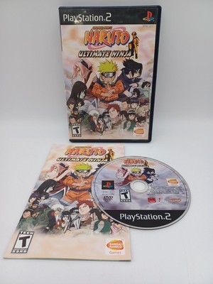 Naruto: Ultimate Ninja 1 (PlayStation 2, 2002) PS2 CIB Complete - Tested