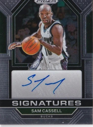 SAM CASSELL SIGNATURES AUTO PRIZM 2022-23