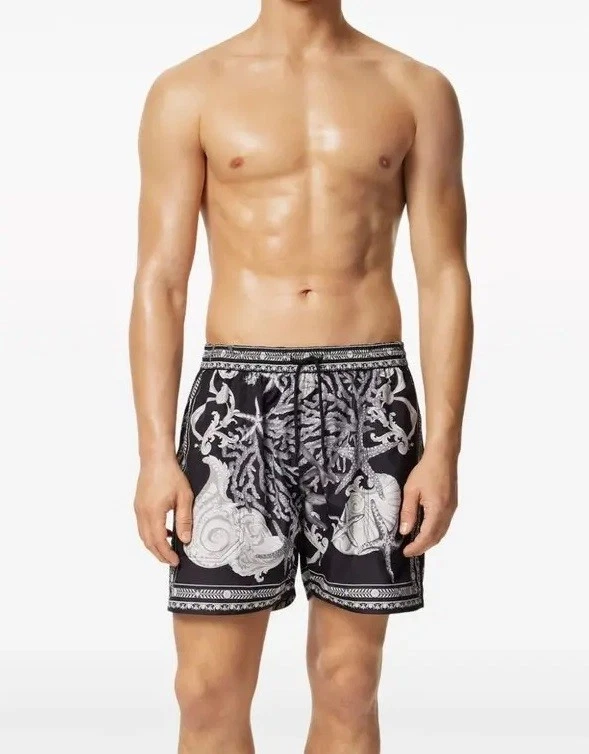 Versace — Versace Men's Reversible Swimwear Swim Shorts Versace sz 4 US S IT 48