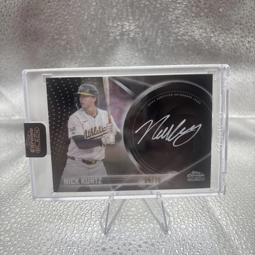 2026 Topps Chrome Black Nick Kurtz Base (RAW)