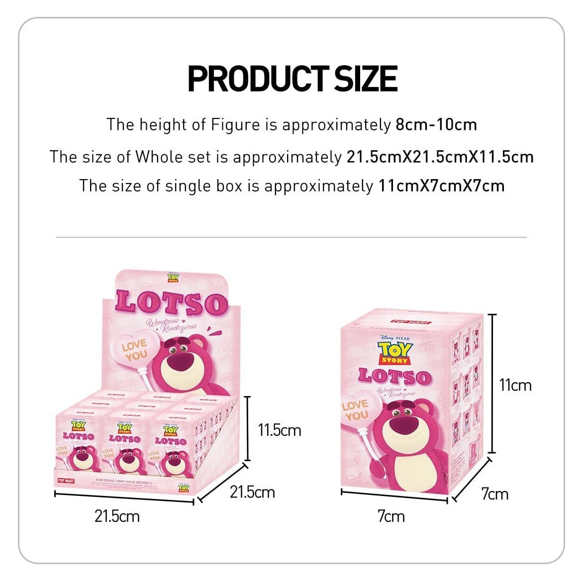 POP MART Disney/Pixar Lotso Wondrous Rendezvous Series [Assorted