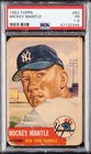 1953 Topps - Mickey Mantle #82 PSA 1.5 Great color! Sharp Card! New York Yankees