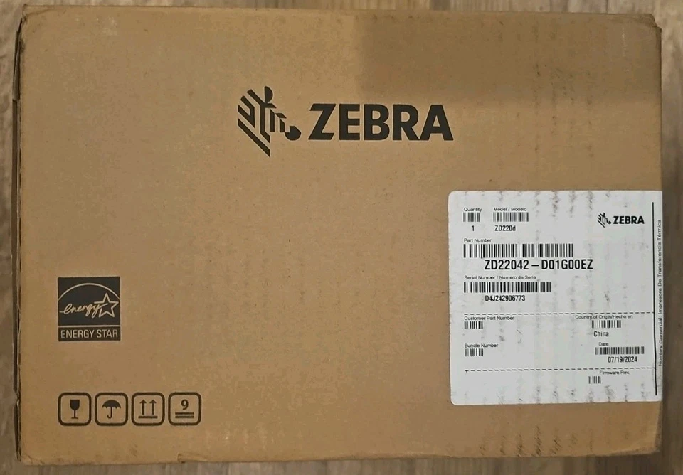 NEW Zebra ZD220d  Thermal Label Printer ZD22042-D11G00EZ 4" - Image 2 of 4