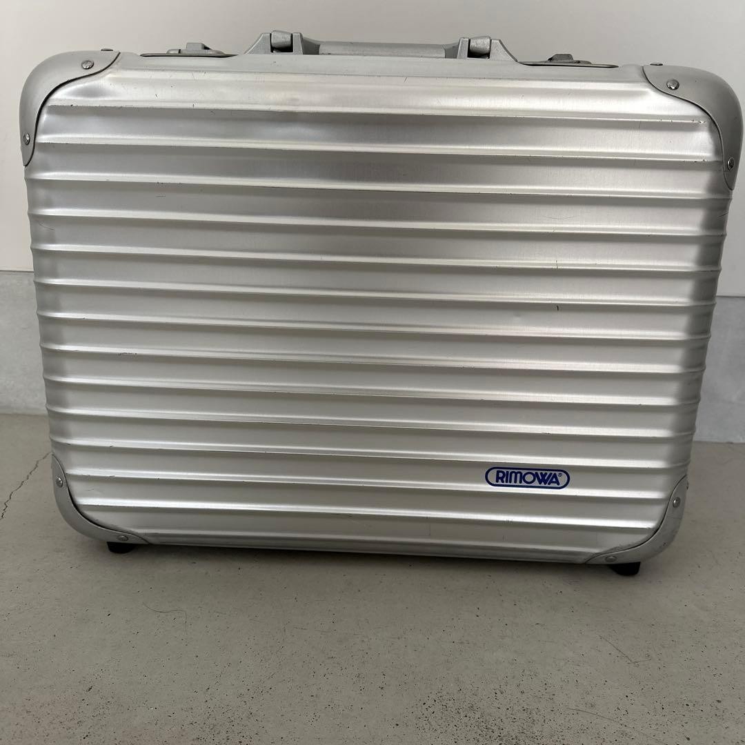 Rimowa Topas Aluminum Briefcase Attache Case 22L Silver | eBay