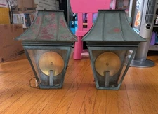 URBAN ELECTRIC SET OF 2 FENWICK CARRIAGE MA-9010WP EXTERIOR LIGHT FIXTURE SCONCE