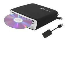 Portable CD Player for Car - External USB  Bluetooth VCD  Drive with Anti