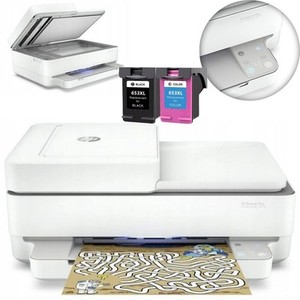 HP DeskJet Plus Advantage 6475 Tintenstrahldrucker – Multifunktion + Tinte 653XL