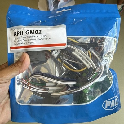 PAC APH-GM02 Amplifier Car Speaker Harness for 2014-2019 Chevy GMC Cadillac