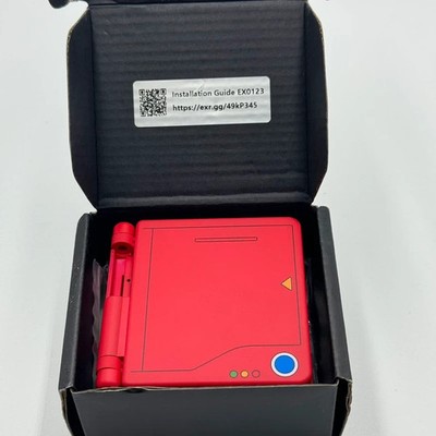 eXtremeRate replacement shell + buttons kit for the Game Boy Advance SP