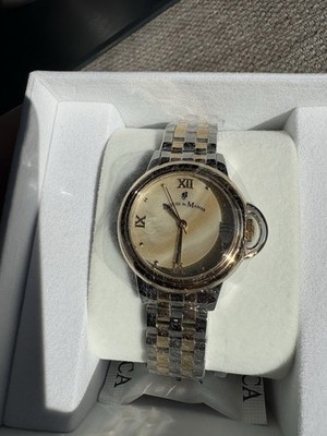 Jacques du Manoir Grace two-tone watch - Brand New