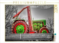 Calvendo Puzzle Holder Vintage Tractor | 2000 Pieces, Finished Size 35.4 × 26.4