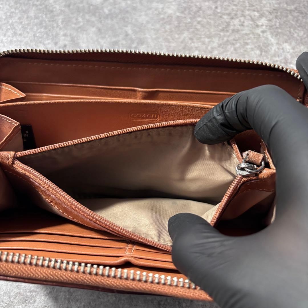 Coach Spring Patchwork Zip Long Wallet - image 8