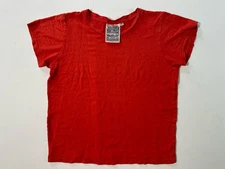 Jungmaven Hemp Organic Cotton Tee T-Shirt  Made In USA Unisex Sz XS Red