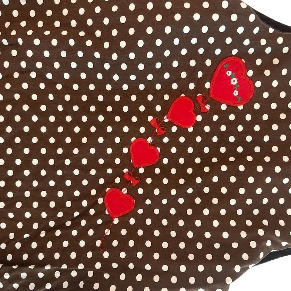 Vestido Jersey De Pana Reversible De Colección Bailey Niños Niñas Talla 5 Marrón Hecho en EE. UU. Foto 2 de 4