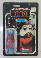 1983 Nien Nunb 65 back Vintage Kenner Star Wars Return Of The Jedi Action figure