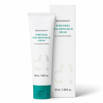 MEDITHERAPY Porethera Real Bifida Blur Cream 50ml Tone Up K-Beauty Free Shipping