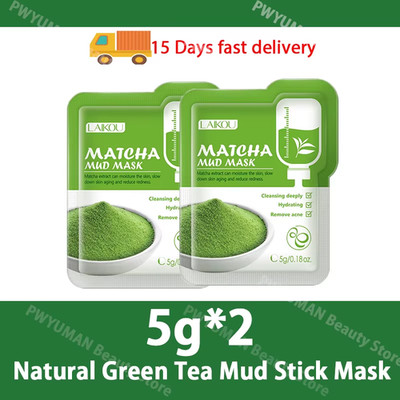 Original Facial Remove Blackhead Green Tea Solid Mask Treat Acne Blemish Black D