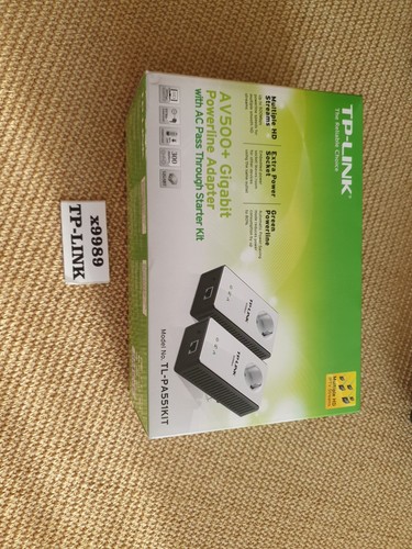 TP-LINK TL-PA551KIT AV500+ Gigabit Powerline Adapter DLAN - Bild 1 von 5