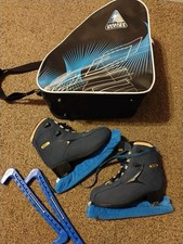 Roces Women's CAJE Ice Skate Superior Italian Style 450617 00001 Sz 9 Blue