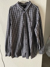 Tommy Hilfiger Mens Big & Tall 2XLT Plaid But...
