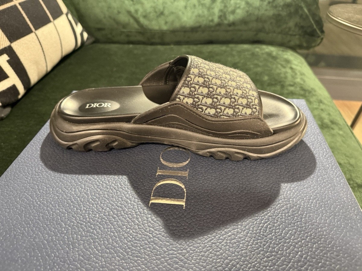 Dior Men's H-Town Single Band Sandal Size EU41 | eBay