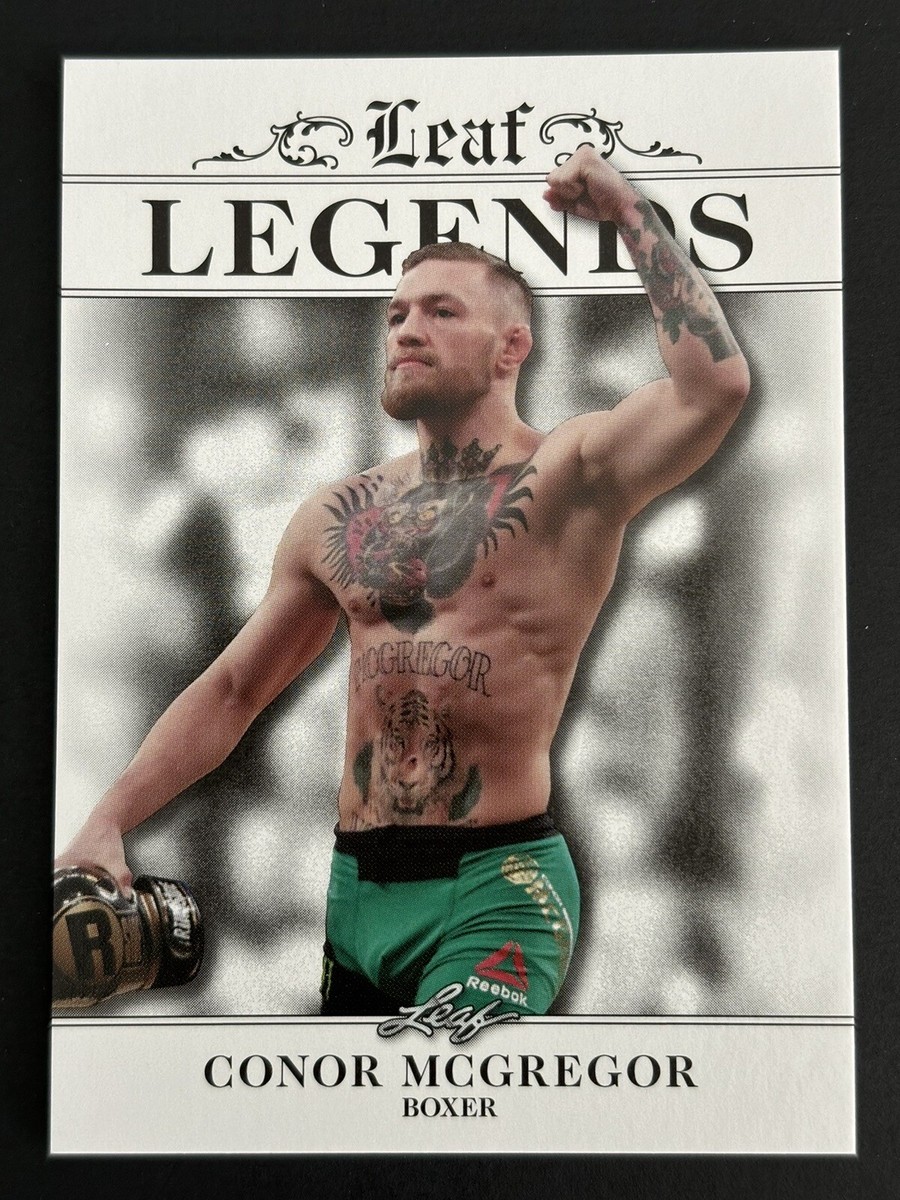 CONOR MCGREGOR* 2017 LEAF LEGENDS #01! UFC BOXING CARD | eBay