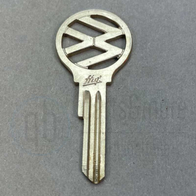 Original VW Schlüsselrohling HUF Profil SV Käfer Karmann T2 T3 NOS