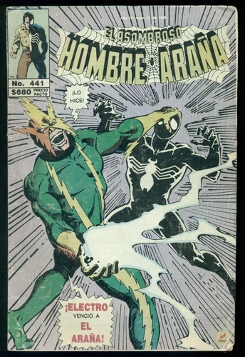 EL HOMBRE ARAÑA #441 Electro, Spider-Man Comic 48 páginas 1989