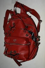 Moschino Bag Punk Backpack Safety Pins Rock & Roll