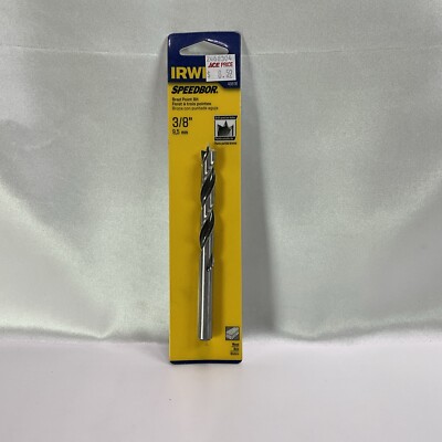 (New) Irwin Speedbor 49616 Brad Point Drill Bit, 3/8''  9,5mm   (1)