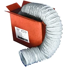 Lambro 219L Flexible Vent Hose 4 Inch X 50 Feet, White