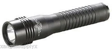 Strion LED HL Rechargeable Flashlight with 120V AC 12V DC 1 holder Fast Charger
