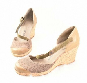 cork wedges closed toe