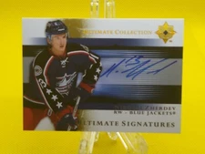 Nikolai Zherdev 2005-06 Ultimate Signatures AUTOGRAPH #US-NZ Columbus 