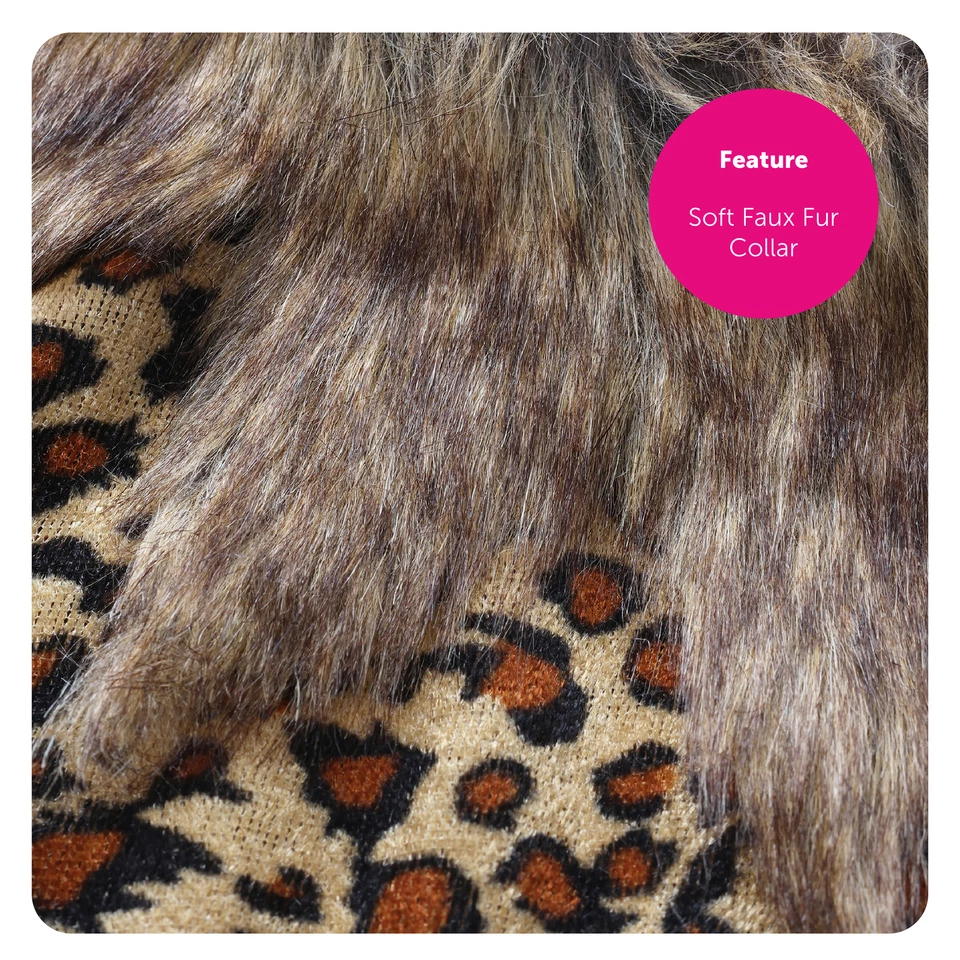 DISFRAZ DE CAVERNÍCOLA INFANTIL ANIMAL PRINT NIÑOS PREHISTÓRICOS NIÑAS UNISEX DISFRACES Foto 3 de 4