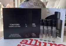 TOM FORD OMBRE LEATHER PARFUM 1.5ml .05fl oz x 4 COLOGNE PERFUME SPRAY SAMPLES