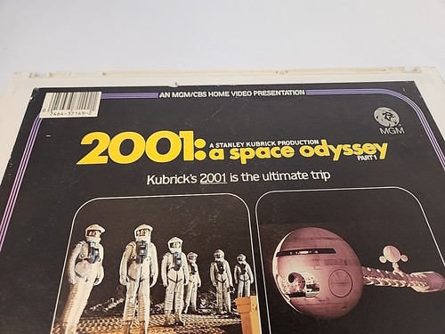 2001 A Space Odyssey MGM RCA SelectaVision CED getestet funktioniert - Bild 10 von 22