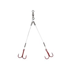Northland Mini Predator Rig #10 Hooks Clear 15lb Mono Unweighted  MPN PRMC10
