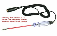 ATE PRO 12FT EXTRA LONG PRO GRADE 6-12 VOLT CIRCUIT TESTER TEST LIGHT #93248