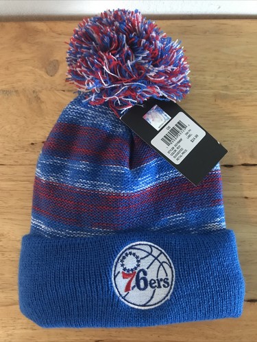 Philadelphia 76ers NBA Knit Cuffed Pom 